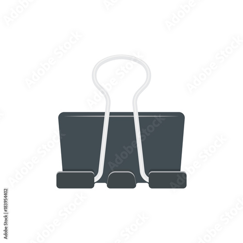 Bulldog Clip Vector Icon
