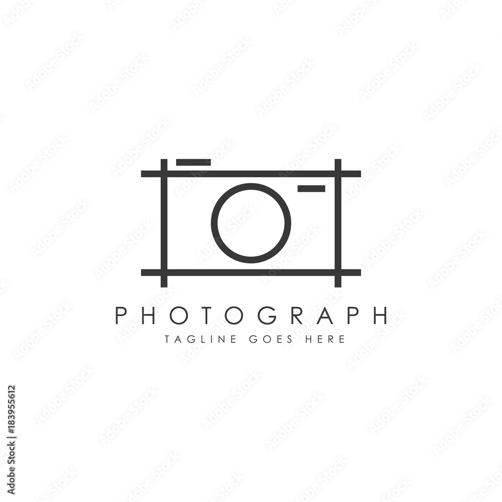 Camera Logo - obrazy, fototapety, plakaty 