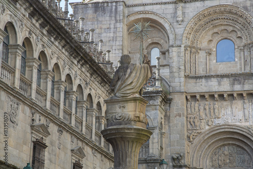 Cathedral Facade, Santiago de Compostela