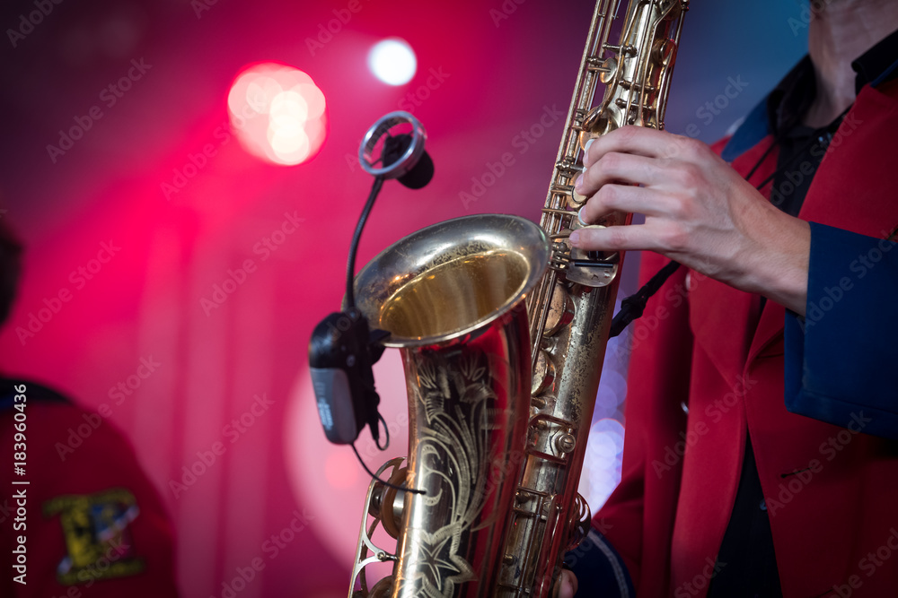 Obraz premium saxophone