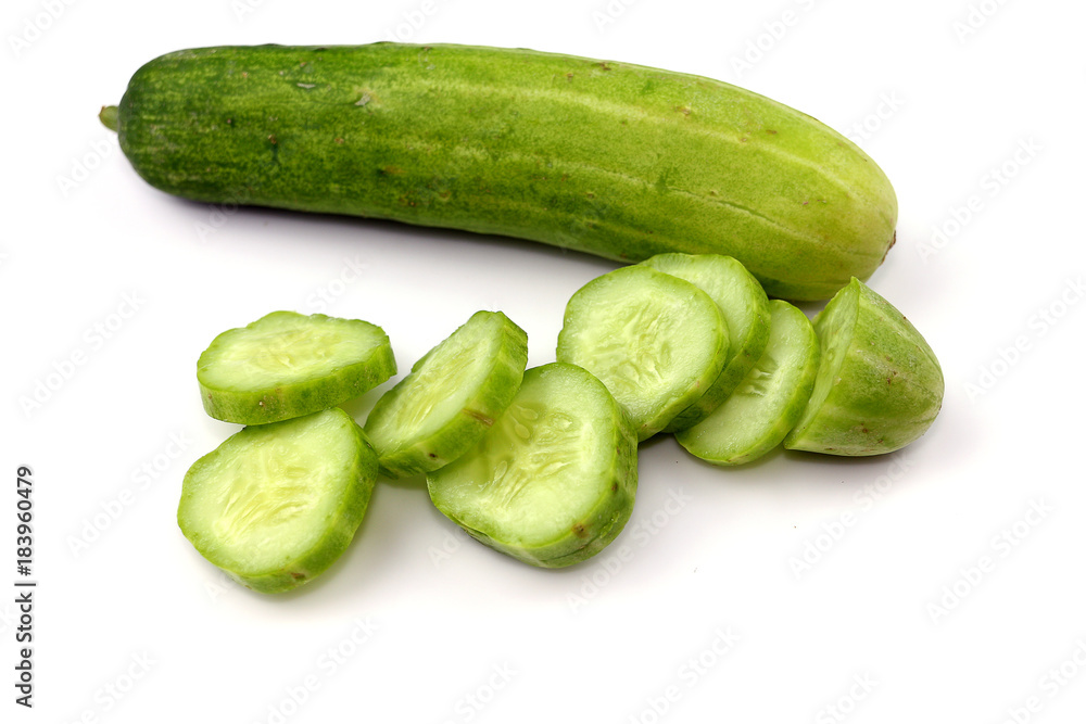 Green cucumber vegetable Green cucumber vegetable
