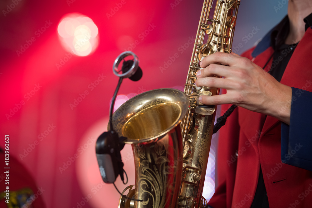 Obraz premium saxophone