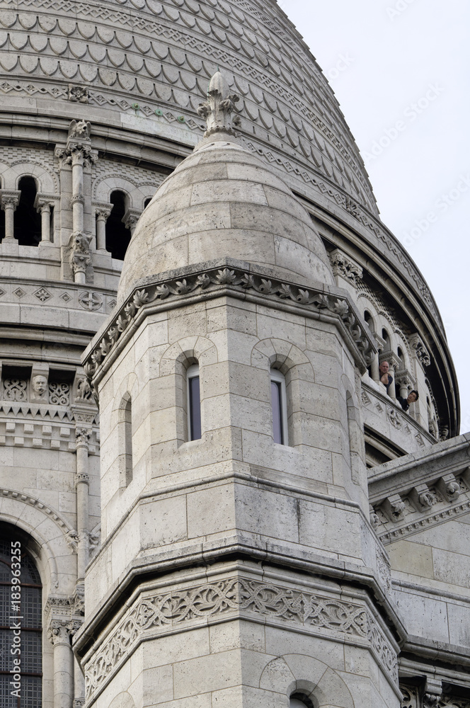 détail de la Basilique du Sacré-Cœur de Montmartre