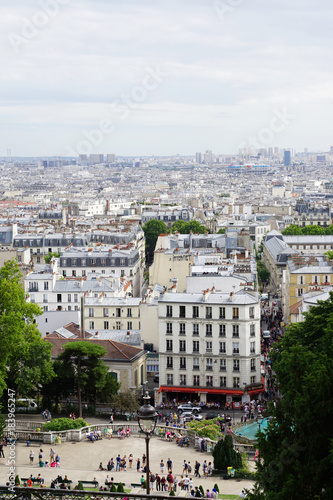 Paris depuis la butte Montmartre © JC DRAPIER