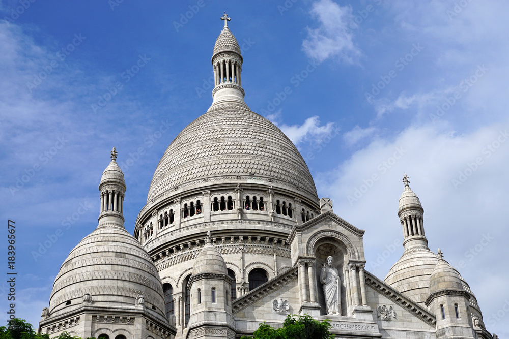 Dômes de la Basilique du Sacré-Cœur de Montmartre