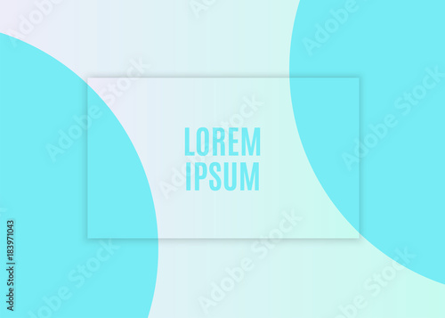 Abstract background with geometric shapes. Modern minimal design. Vector illustration