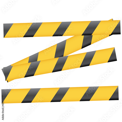 Vector illustration of Police Line