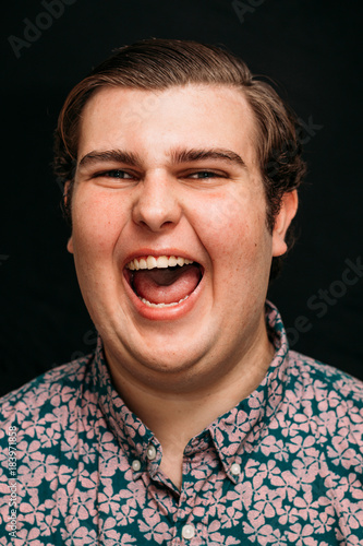 Man Laughing