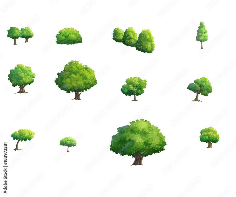 illustration of a tree illustration of a tree