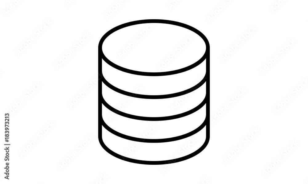 Stack of Coins/Chips Icon Illustration. Stack of Coins/Chips Icon Illustration.