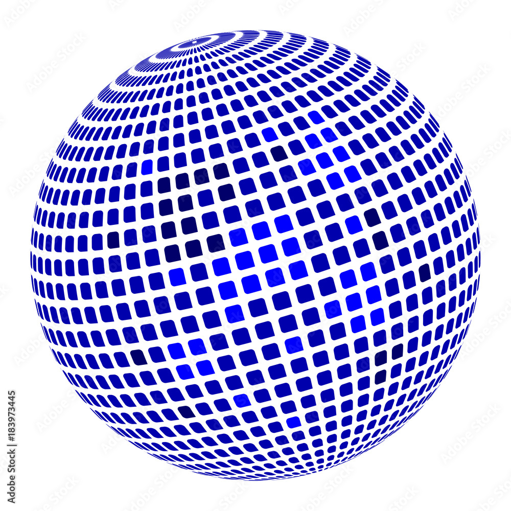 Vector illustration of globe icon Vector illustration of globe icon