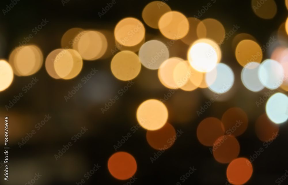 bokeh Christmas background