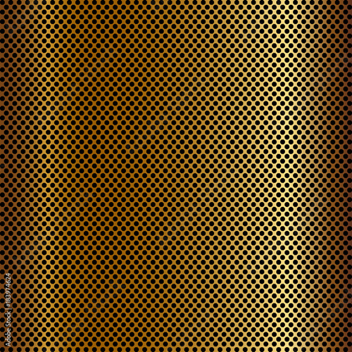 Vector illustration of gold background