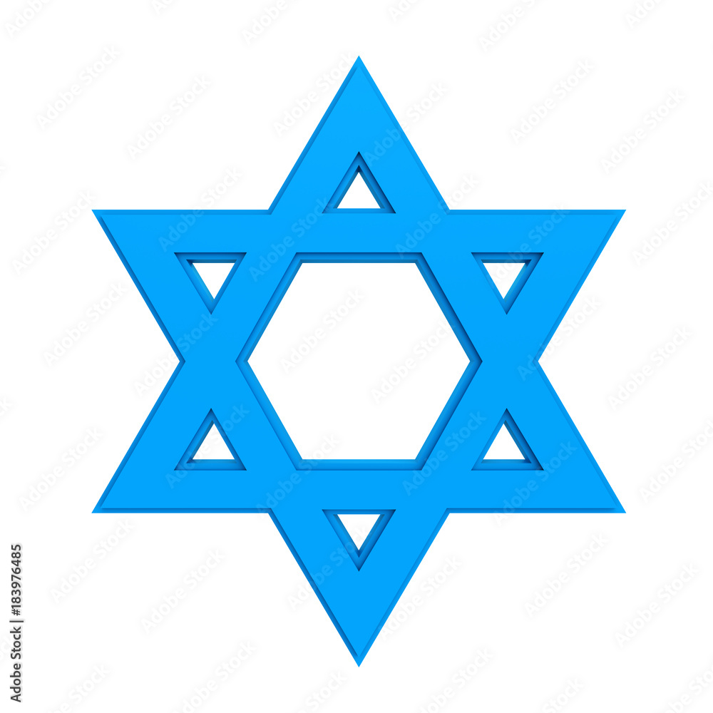 Star of David Isolated Star of David Isolated
