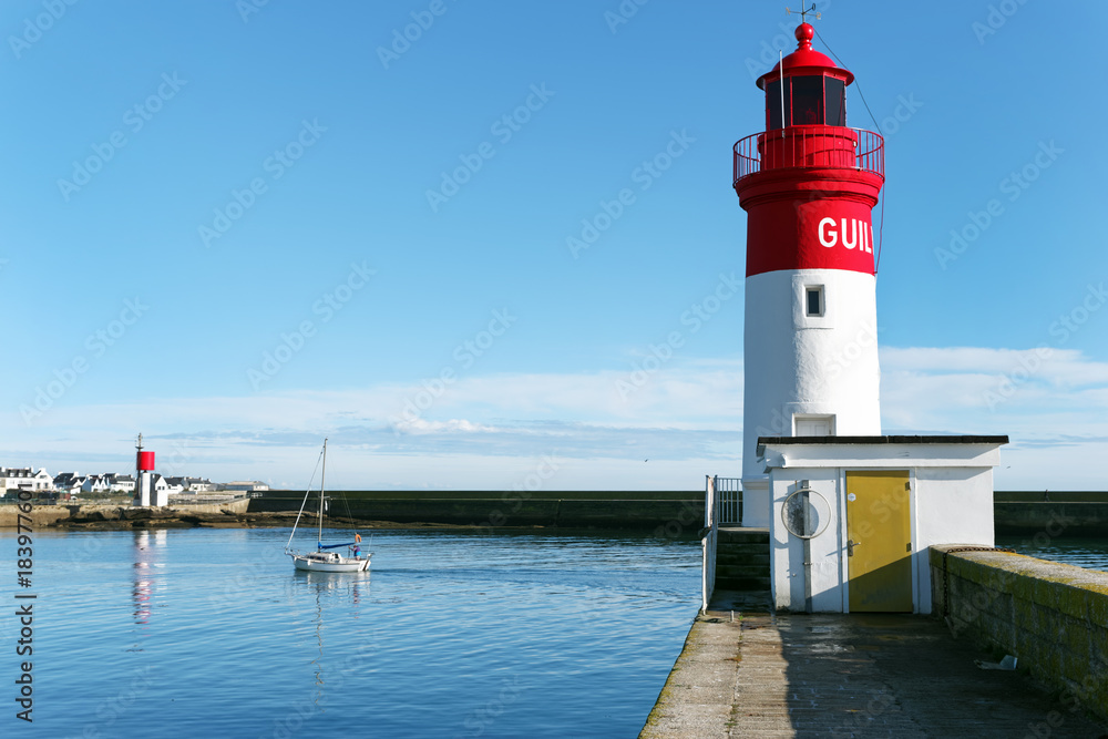 port du Guilvinec dans le Finistère