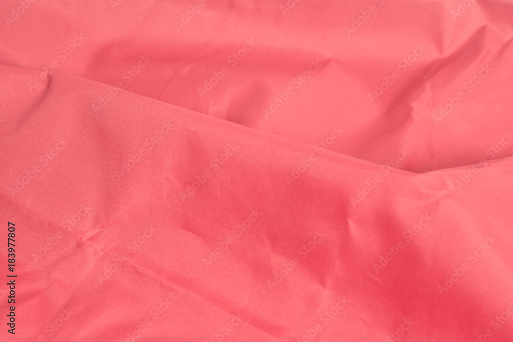 Red fabric background closeup Red fabric background closeup