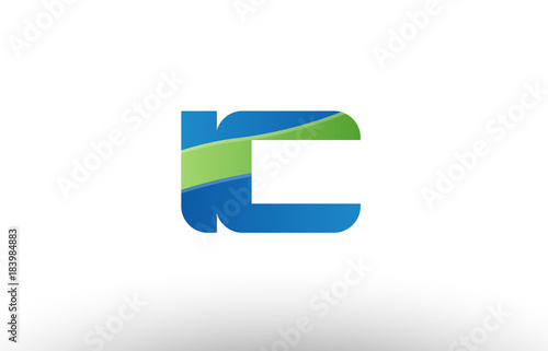 blue green ic i c alphabet letter logo combination icon design Free Download blue green ic i c alphabet letter logo combination icon design - GFXLoad
