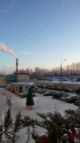 One of ordinary urban landscapes