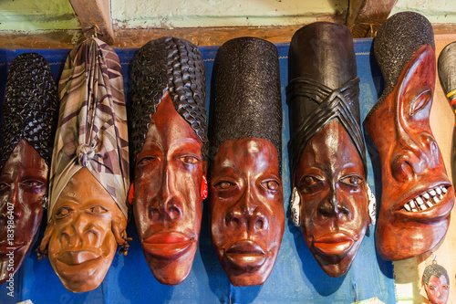 African Ceramic masks