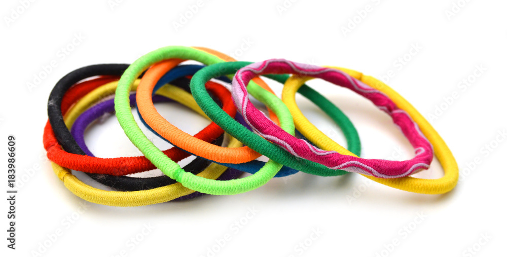 colorful hair bands