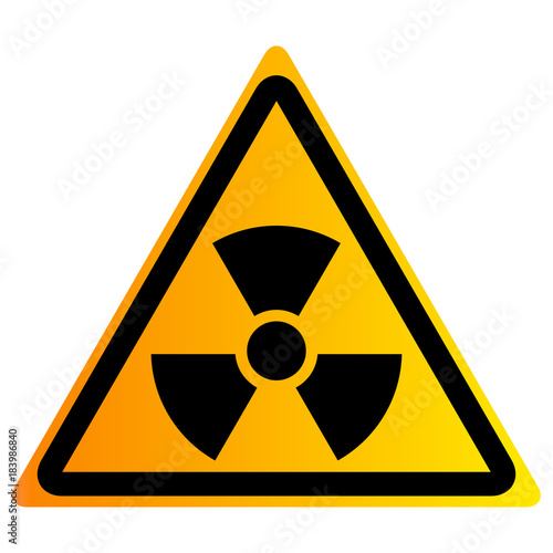 Vector illustration of nuclear waste