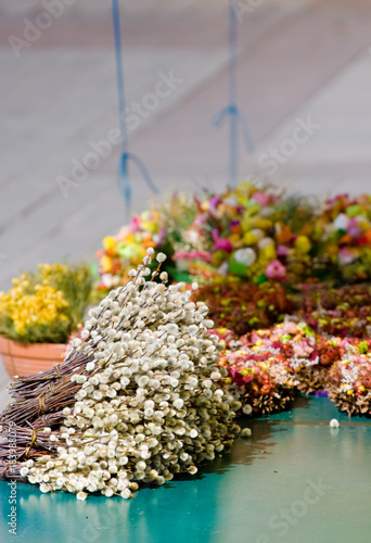 Easter willow bouquet