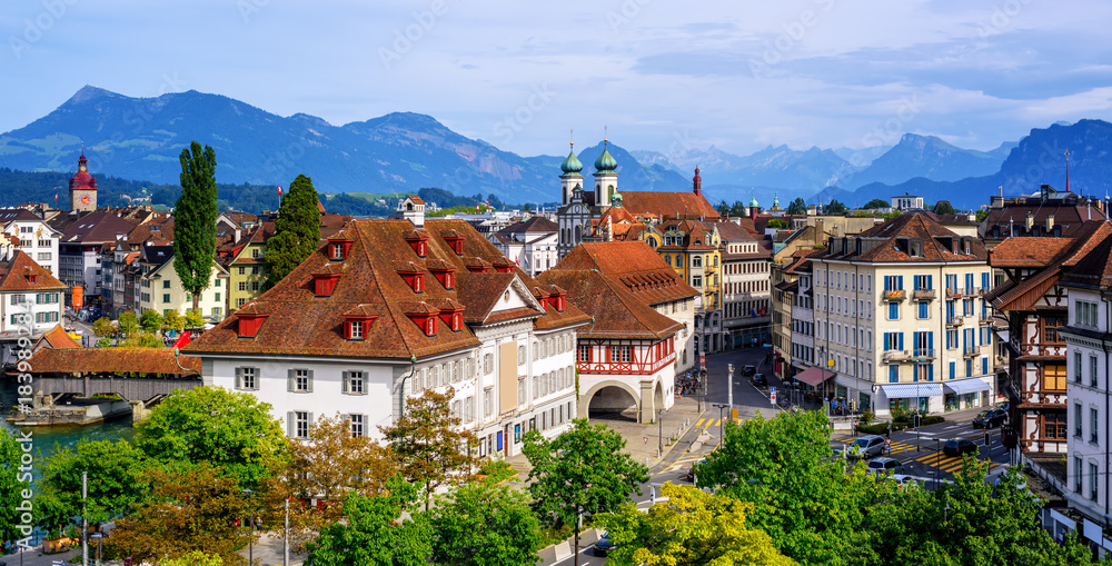 Old Town of Lucerne, Switzerland