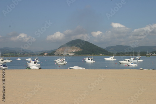 Playa de Laredo en Cantabria  Espa  a 