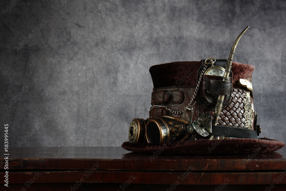 Fototapeta premium Steampunk pipe