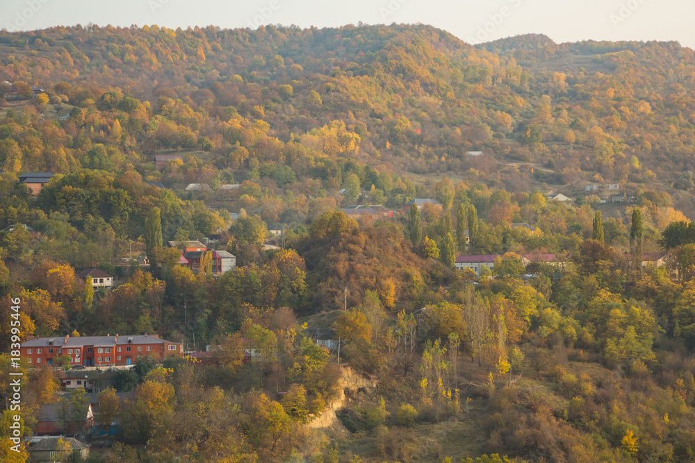 colorful autumn in the mountains colorful autumn in the mountains
