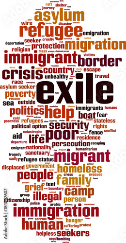 Exile word cloud