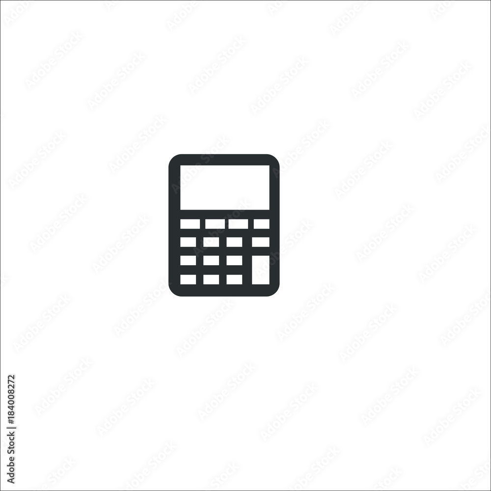 calculator icon. Vector Illustration calculator icon. Vector Illustration