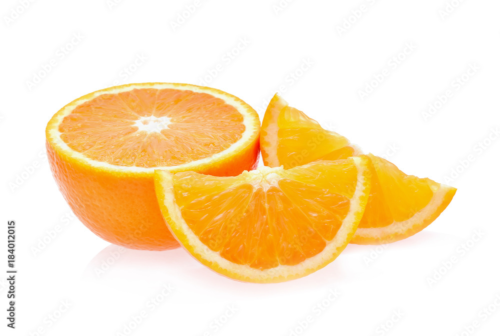 orange fruit isolated on white background orange fruit isolated on white background