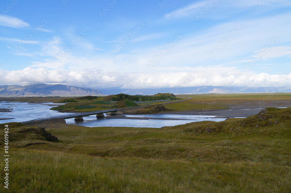 Beautiful view in summer,Iceland. Beautiful view in summer,Iceland.
