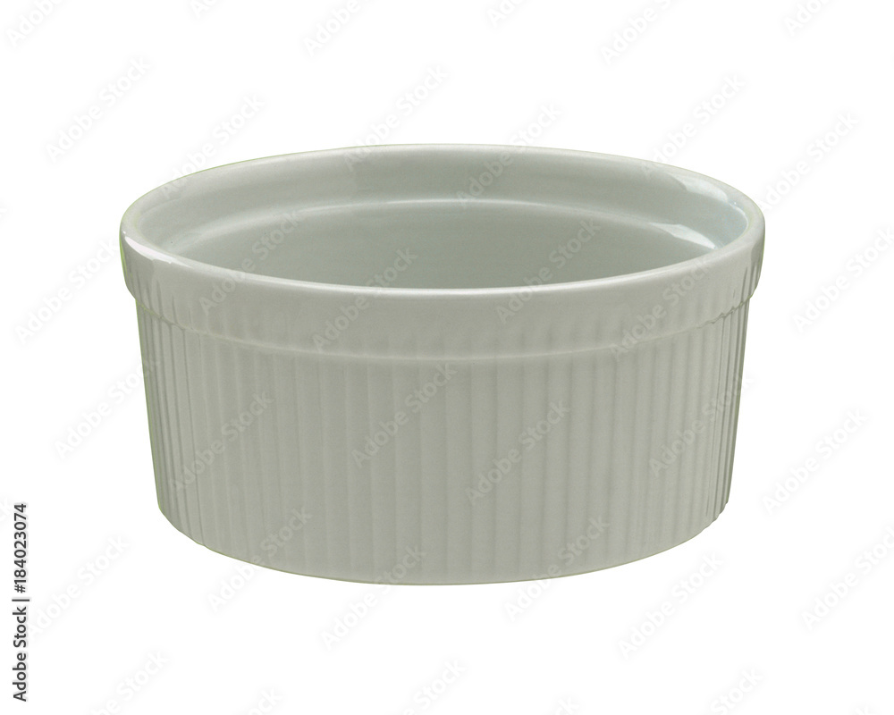 Ceramic salad bowl isolated on white background with clipping path. Ceramic salad bowl isolated on white background with clipping path.