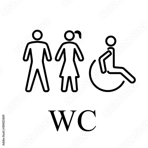 WC for people