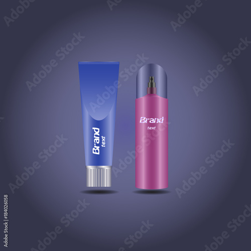 Bottle and tube for any product