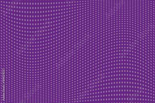 Abstract wavy halftone pattern. Comic background. Dotted backdrop with circles, dots, point small scale.