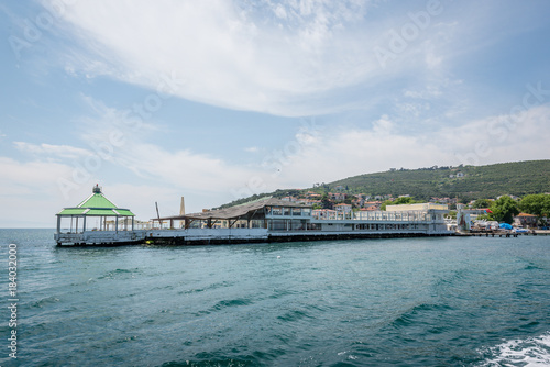 View of Burgazada island from sea in Istanbul,Turkey © epic_images