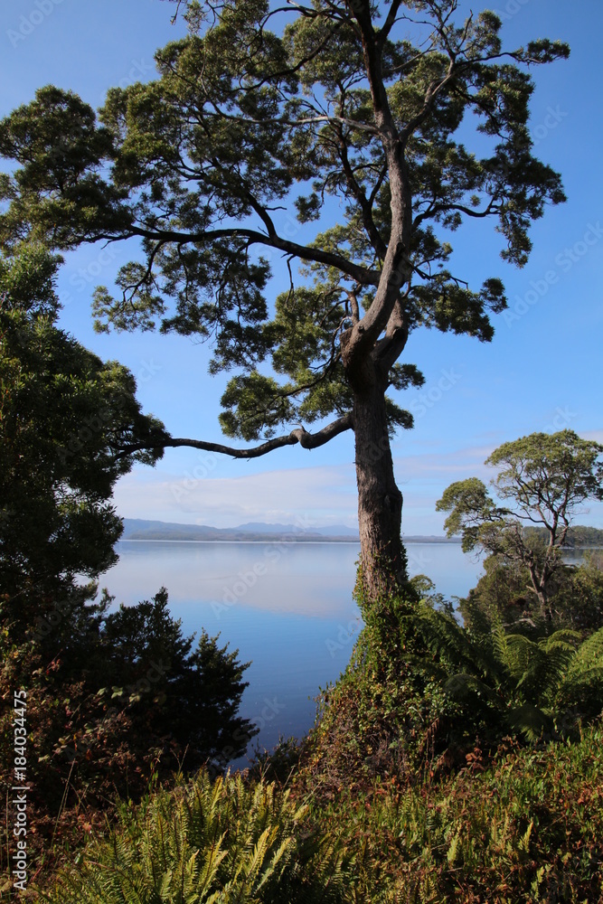 Blick von Sarah Island-Tasmanien