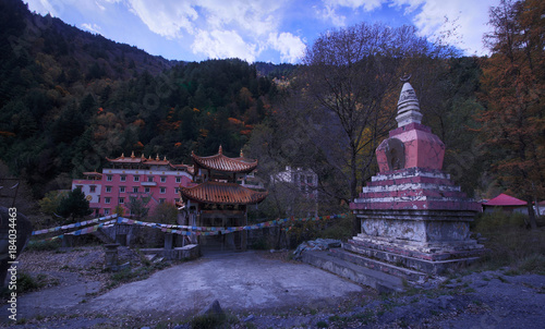The scenery of Tibetan area in Western Sichuan