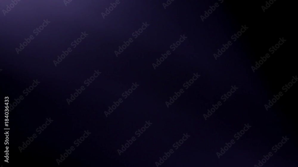 Refraction of purple color light in lens