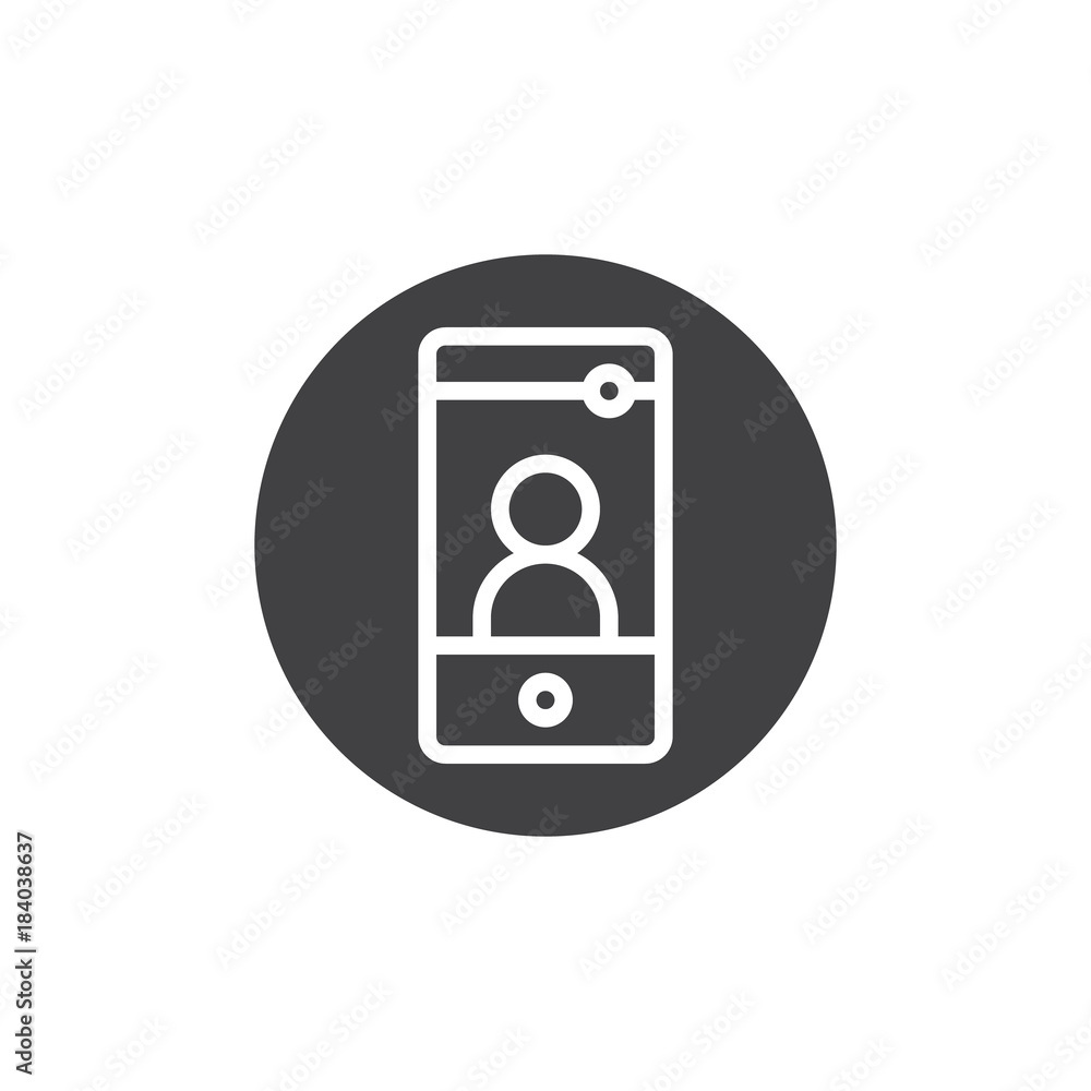 Selfie photography technology with smartphone icon vector, filled flat sign, solid pictogram isolated on white. Symbol, logo illustration. Selfie photography technology with smartphone icon vector, filled flat sign, solid pictogram isolated on white. Symbol, logo illustration.