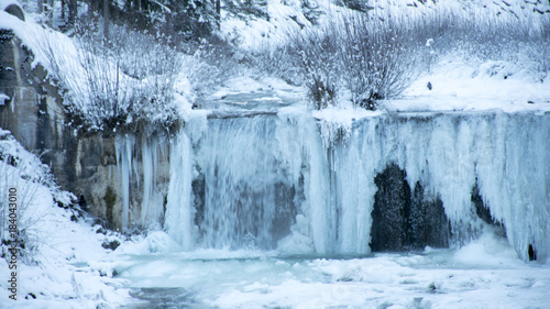 Cascata di ghiaccio in val Fiorentina