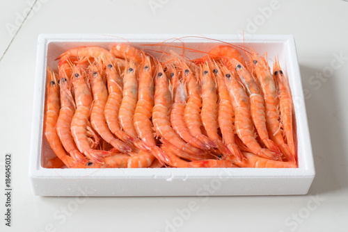 Tableau sur toile Langostino  cocido en caja de 800 gramos