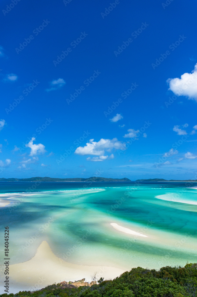 Beautiful tropical beach landscape