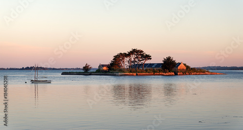 île Quistinic dans le golfe du Morbihan