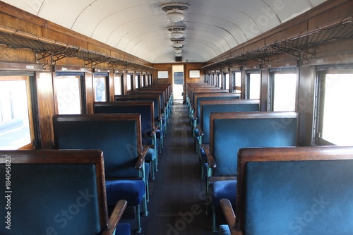 蒸気機関車の座席 SL Steam Locomotives seats  大井川鉄道 Oigawa railway
