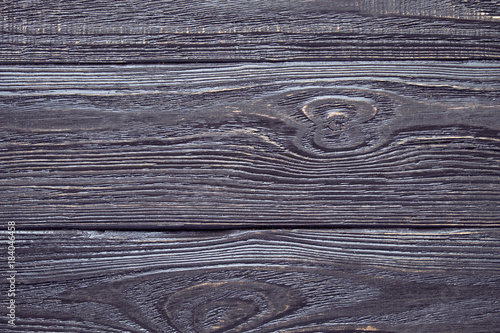 Old black wooden texture background