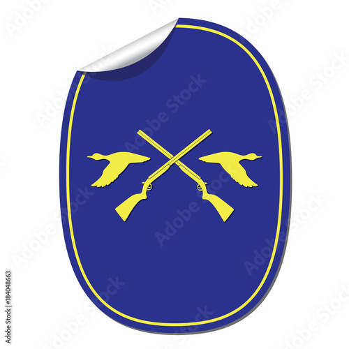 Hunting club logo icon